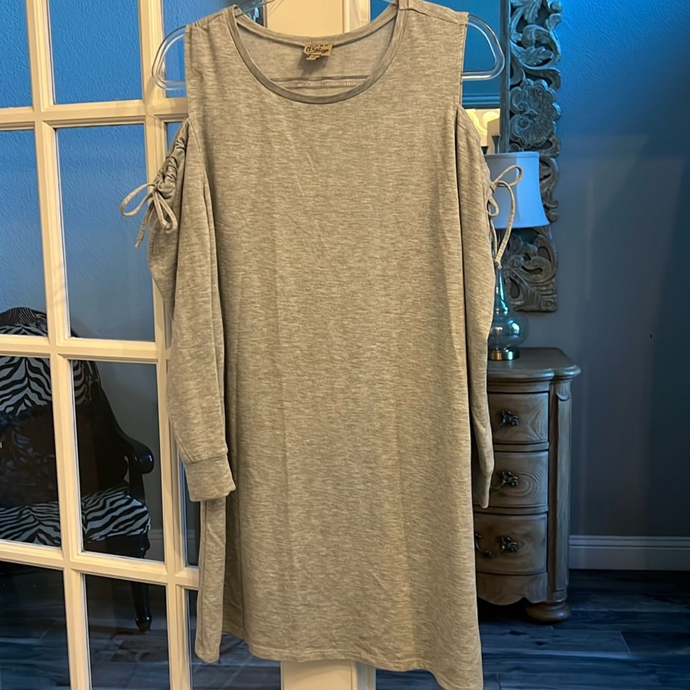 Cold Shoulder Dress